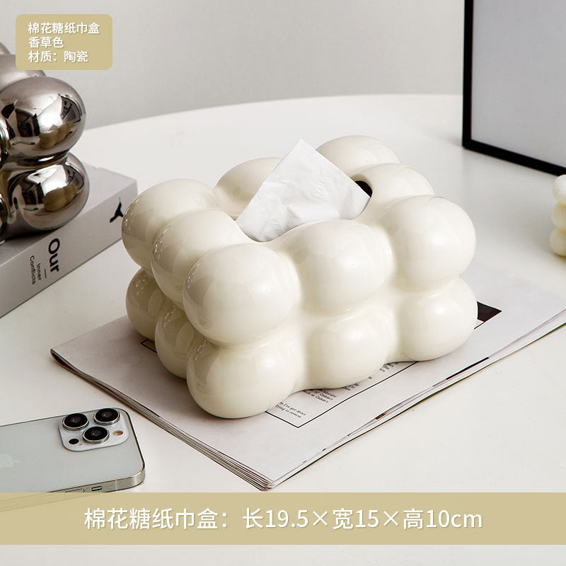 Bubble Tissue Box Decor