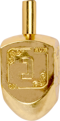 50 Gold Dreidels Large