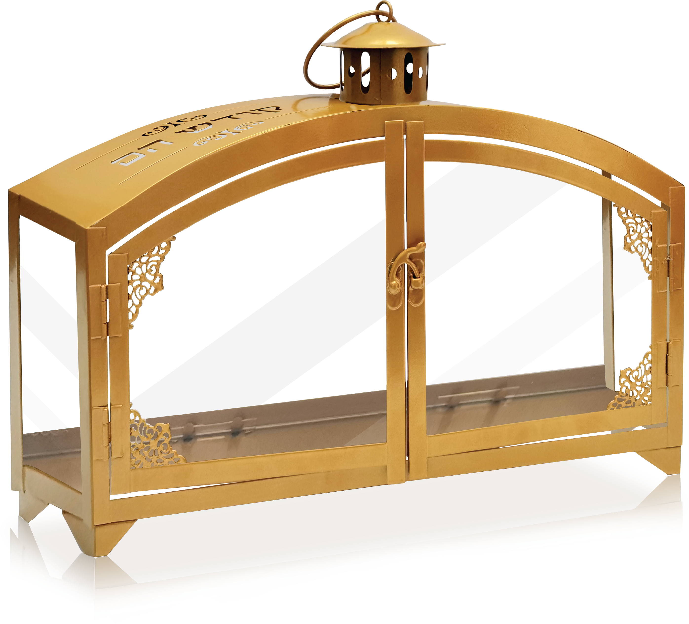 Menorah Display Box - Gold