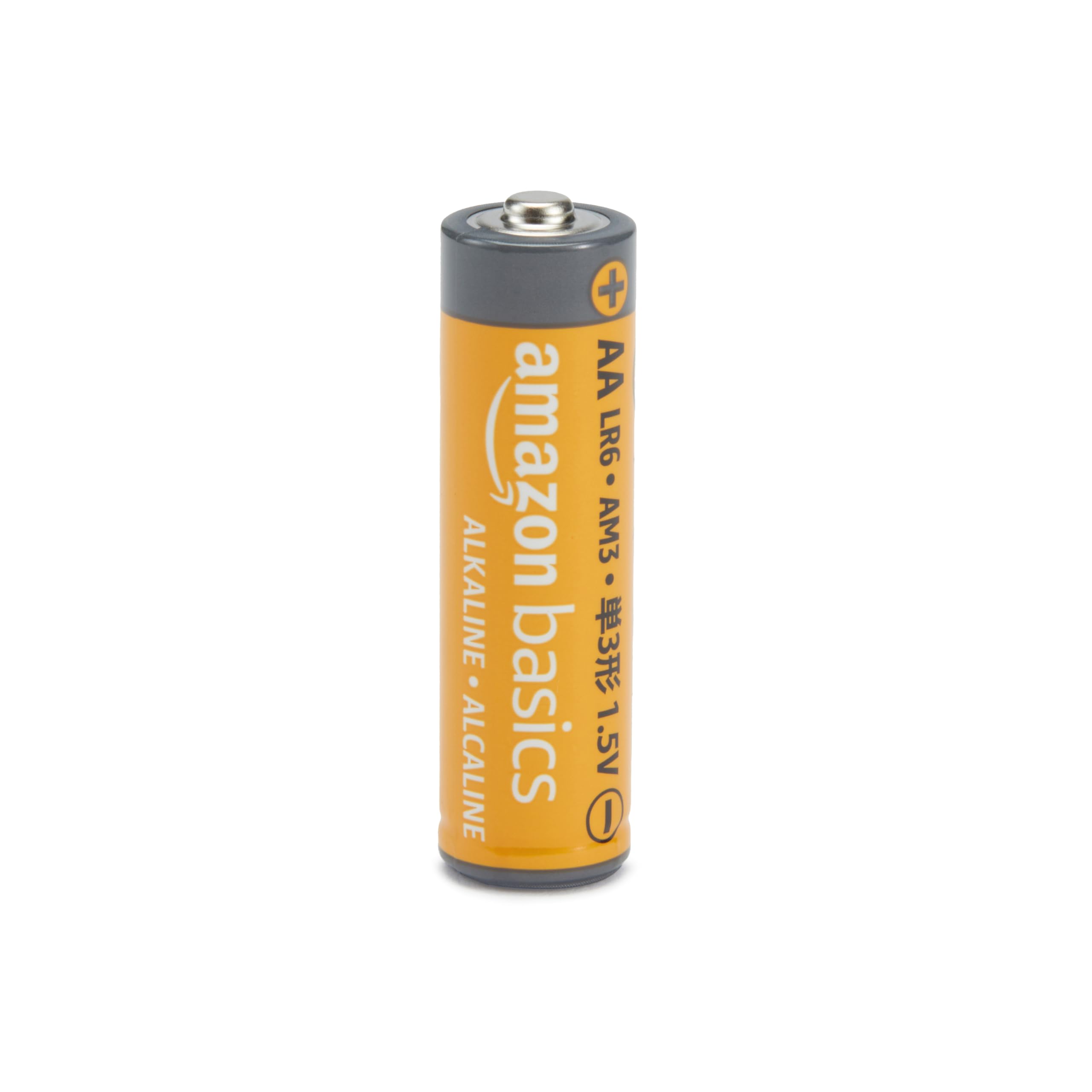Amazon Basics 20-Pack AA Alkaline Batteries, 1.5 Volt, 10-Year Leak-Free Shelf Life, for Everyday and Household Devices