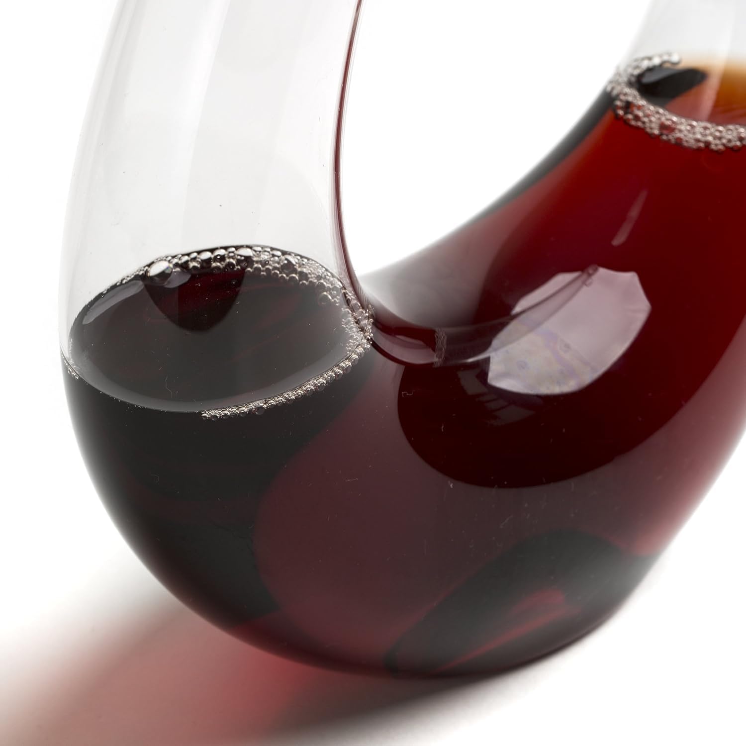 U-Shaped Glass Wine Decanter