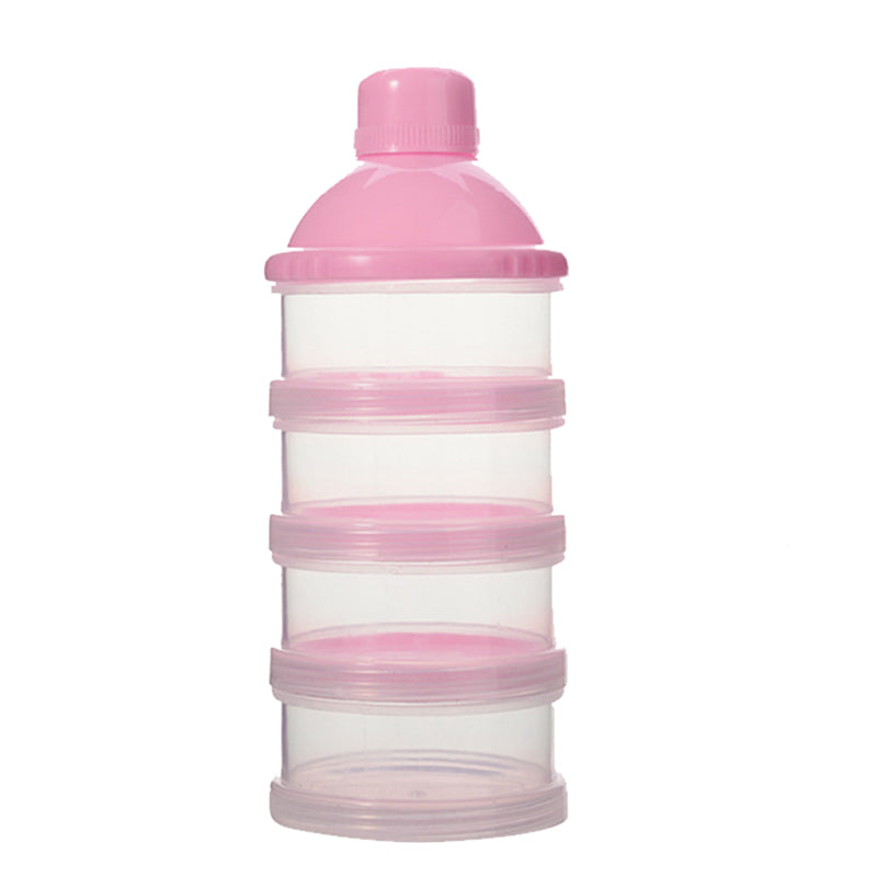 4-Layer Portable Milk and Fitness Powder Container