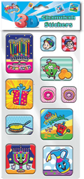 3D Chanukah Stickers