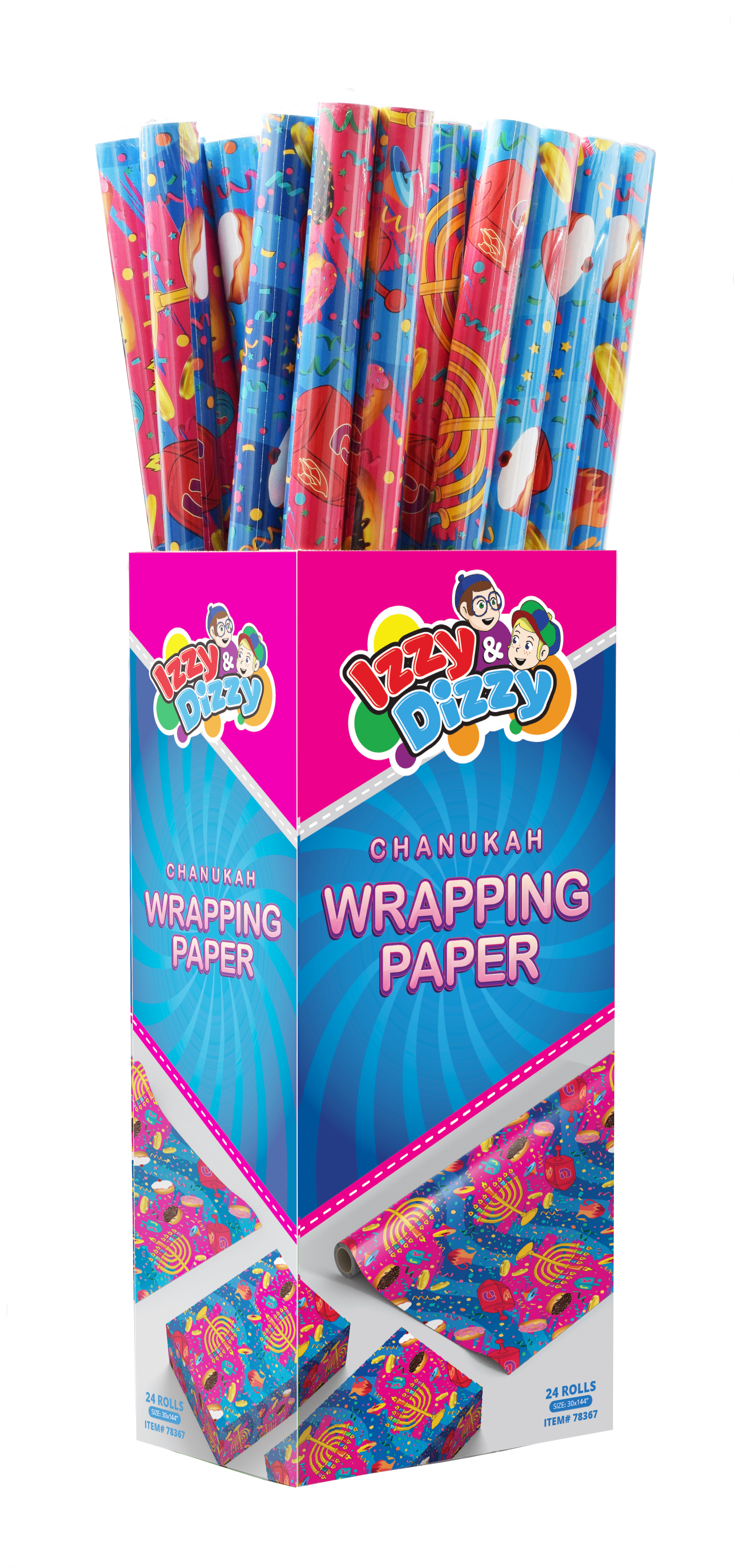 Chanukah Wrapping Paper