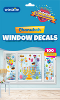 Chanukah Window Decals - 100pcs