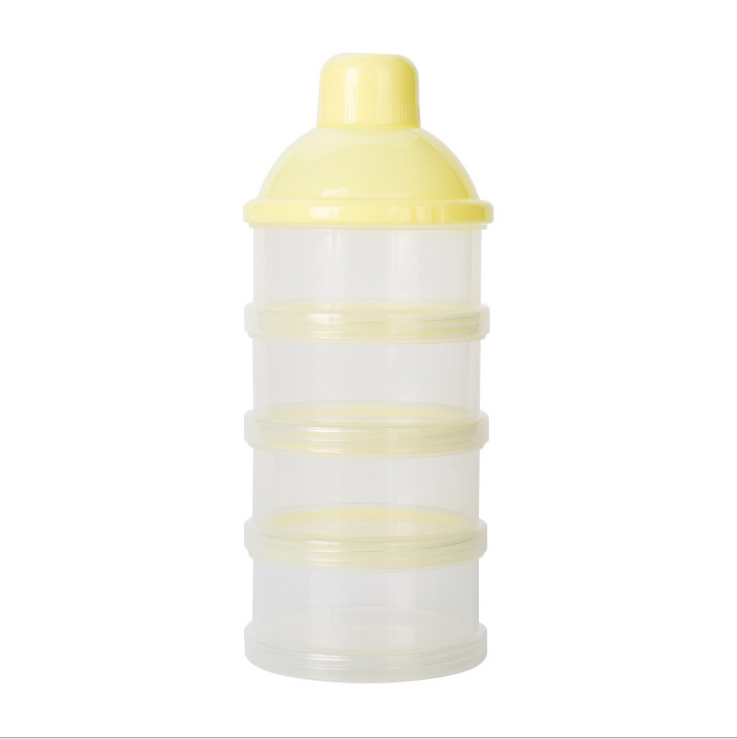 4-Layer Portable Milk and Fitness Powder Container