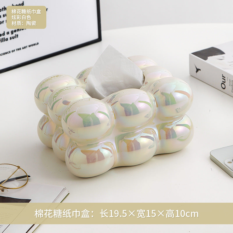 Bubble Tissue Box Decor