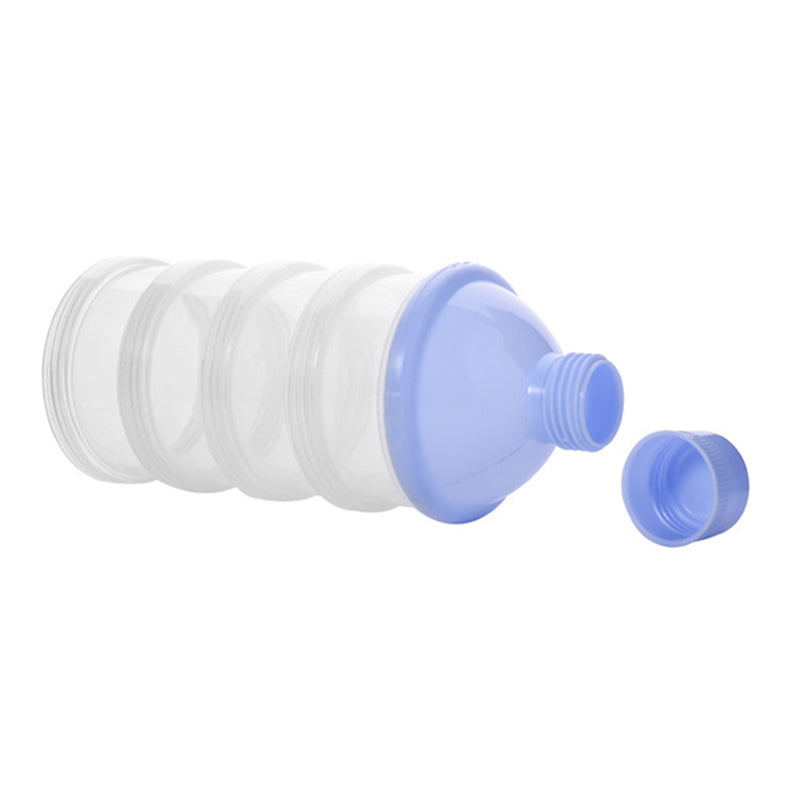 4-Layer Portable Milk and Fitness Powder Container