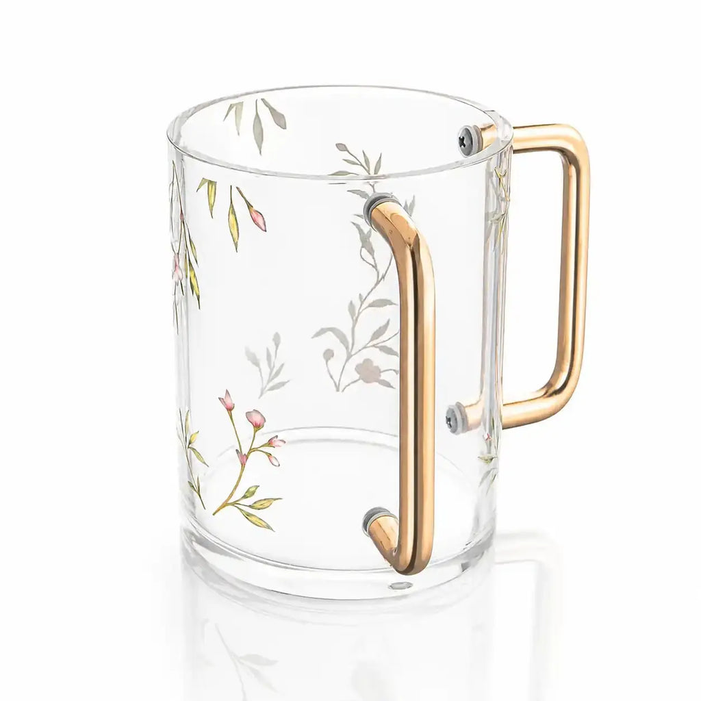 Floral Bird Washing Cup