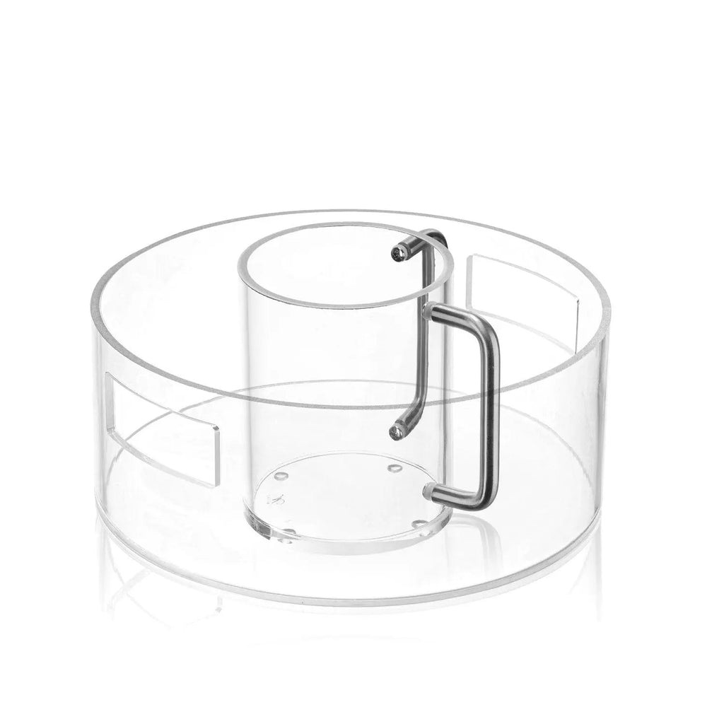 Metallic Washing Bowl & Cup